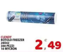 Il Centro Superstore Clendy rotolo freezer offerta