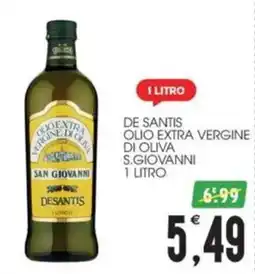 SpesAmica Olio extra vergine di oliva San Giovanni offerta
