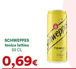 Supermercati Pasquale Prisco Schweppes tonica lattina offerta