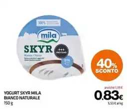 Superconti Yogurt Skyr Mila Bianco Naturale offerta