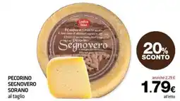 Superconti Pecorino Segnovero Sorano offerta