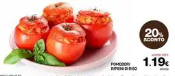 Superconti Pomodori ripieni di riso offerta