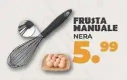 Amashop Frusta manuale nera offerta