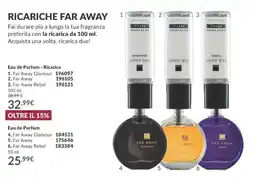 Avon Ricariche Far Away offerta