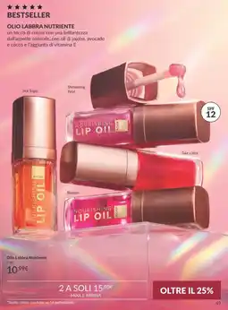 Avon Olio Labbra Nutriente Avon offerta