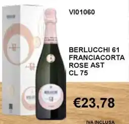 Italy Cash and Carry Berlucchi 61 Franciacorta Rose Ast offerta