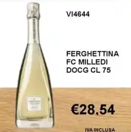 Italy Cash and Carry Ferghettina FC Milledi DOCG offerta