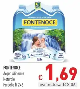 Cash & Carry Grossy Fontenoce Acqua Minerale Naturale offerta