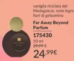 Avon Far Away Beyond Parfum offerta