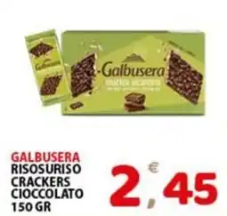 Premium Supermercati Galbusera risosuriso crackers cioccolato offerta