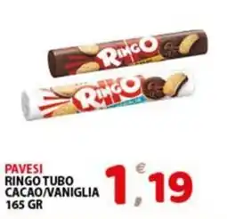 Premium Supermercati Pavesi Ringo tubo cacao/vaniglia offerta
