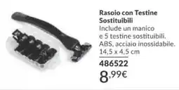 Avon Rasoio con Testine Sostituibili offerta