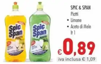 Cash & Carry Grossy Spic Span Piatti offerta