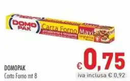 Cash & Carry Grossy Domopak carta forno maxi offerta