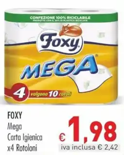 Cash & Carry Grossy Foxy Mega Carta Igienica offerta