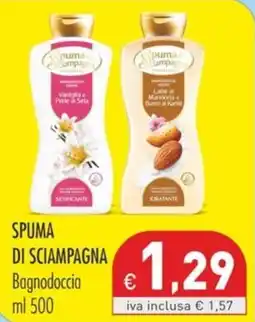 Cash & Carry Grossy Spuma di Sciampagna Bagnodoccia offerta