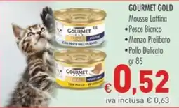 Cash & Carry Grossy Gourmet Gold Mousse Lattina offerta
