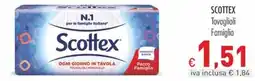 Cash & Carry Grossy Scottex Tovaglioli Famiglia offerta