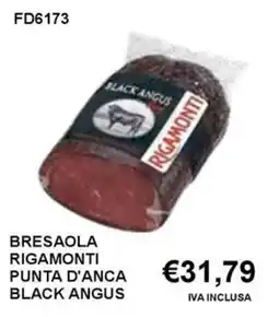 Italy Cash and Carry Bresaola Rigamonti punta d'anca black angus offerta