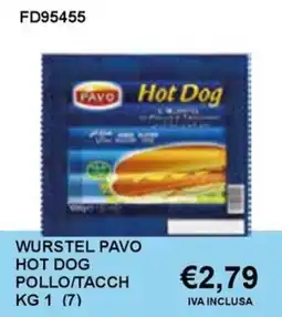 Italy Cash and Carry Wurstel Pavo Hot Dog offerta