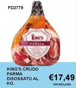Italy Cash and Carry King's crudo parma offerta