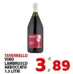 Premium Supermercati Tavernello vino lambrusco abboccato offerta