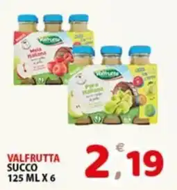 Premium Supermercati Valfrutta succo offerta