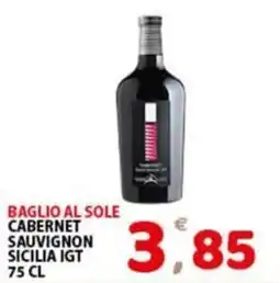 Premium Supermercati Baglio al Sole Cabernet Sauvignon Sicilia IGT offerta