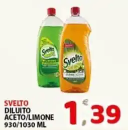 Premium Supermercati Svelto diluito aceto/limone offerta