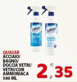 Premium Supermercati Quasar acciaio/bagno/ doccia vetri/ vetri/con ammoniaca offerta
