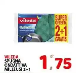 Premium Supermercati Vileda spugna ondattiva offerta