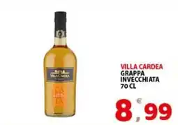 Premium Supermercati Grappa invecchiata Villa Cardea offerta