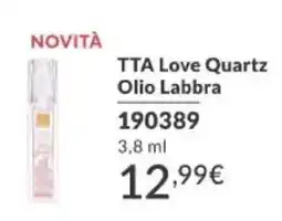 Avon TTA Love Quartz Olio Labbra offerta