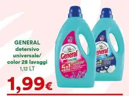 Supermercati Pasquale Prisco General detergente universale color offerta