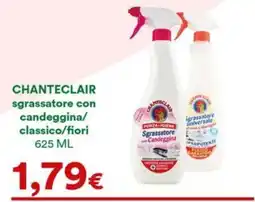 Supermercati Pasquale Prisco Chanteclair sgrassatore con candeggina offerta