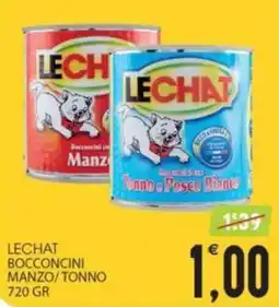 SpesAmica Lechat bocconcini manzo/tonno offerta