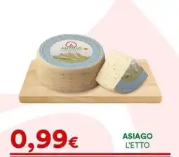 Supermercati Pasquale Prisco Asiago l'etto offerta
