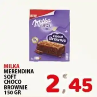 Premium Supermercati Milka merendina soft choco brownie offerta