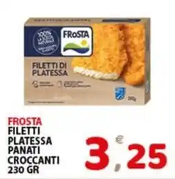 Premium Supermercati Frosta filetti di platessa panati croccanti offerta