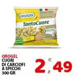 Premium Supermercati Orogel cuori di carciofi a spicchi offerta