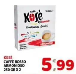 Mio Market Caffè Rosso Armonioso offerta