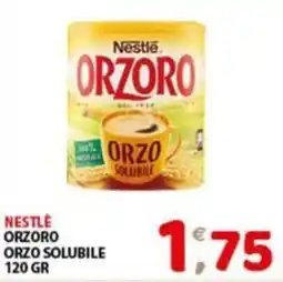 Mio Market Nestlé Orzoro Orzo Solubile offerta