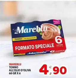 Mio Market Mareblu tonno all'olio d'oliva offerta