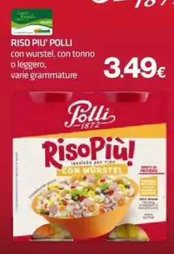 Superconti RisoPiù! con wurstel offerta