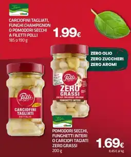 Superconti Carciofini tagliati Polli offerta