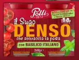 Superconti Il Sugo Denso Polli con Basilico o con Parmigiano Reggiano offerta