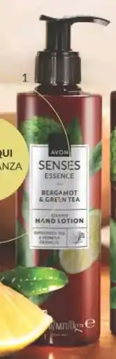 Avon Lozione Mani al Bergamotto e Tè Verde offerta