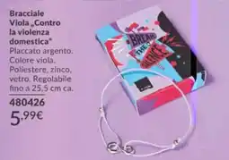 Avon Bracciale Viola "Contro la violenza domestica" offerta