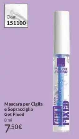 Avon Avon Mascara per Ciglia e Sopracciglia Get Fixed offerta