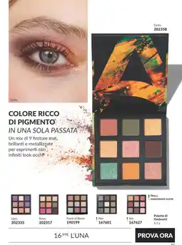 Avon Palette di Ombretti Earths offerta